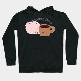 Coffee and Brain are the Dynamic Duo! Hoodie